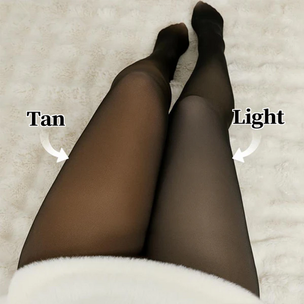 New model One-Seam Translucent Fleece Lined Tights